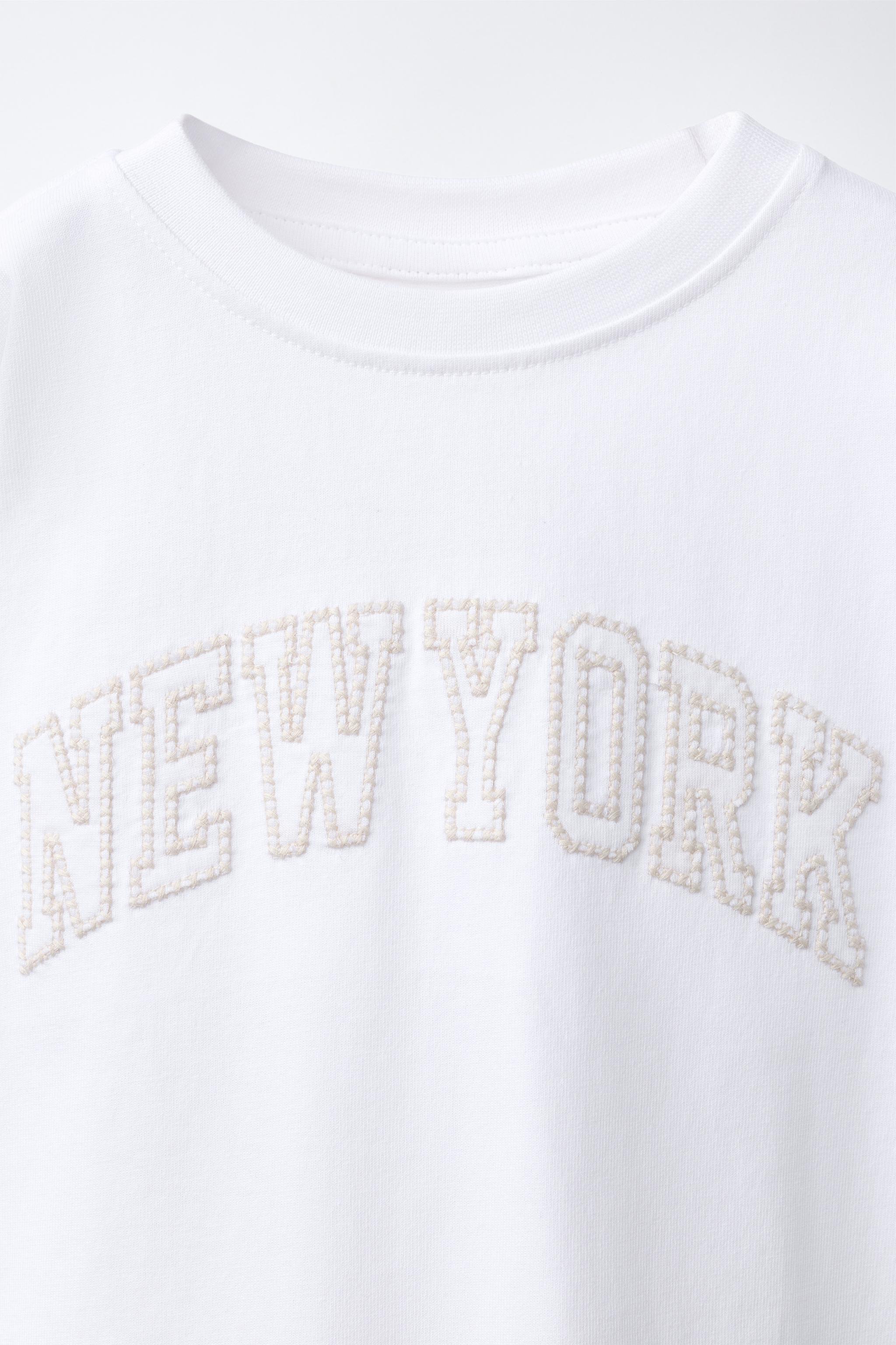 T-SHIRT BRODÉ VILLES